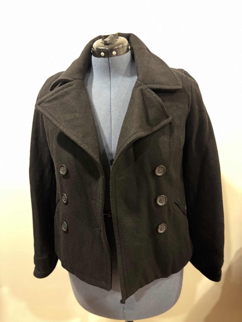 Old Navy Black wool coat